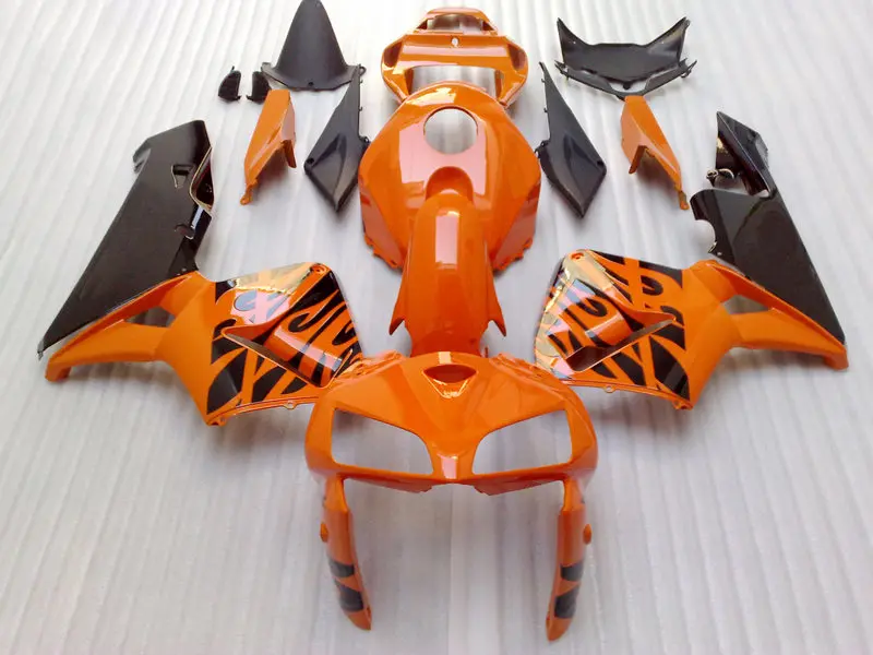 Injection Motorcycle Fairing kit for Orange Black HONDA CBR600RR 05 06 CBR 600RR Bodywork F5 2005 2006 ABS Fairings set
Injection Motorcycle Fairing kit for Orange Black HONDA CBR600RR 05 06 CBR 600RR Bodywork F5 2005 2006 ABS Fairings set