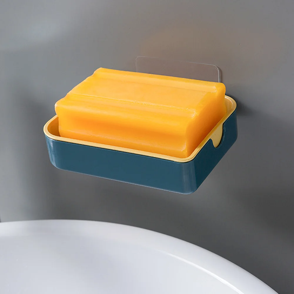 2pc Plastic Drain Soap Box Holder Strong Sucker Soap Storage Basket Box Toilet Shower Tray Draining Rack
2pc Plastic Drain Soap Box Holder Strong Sucker Soap Storage Basket Box Toilet Shower Tray Draining Rack