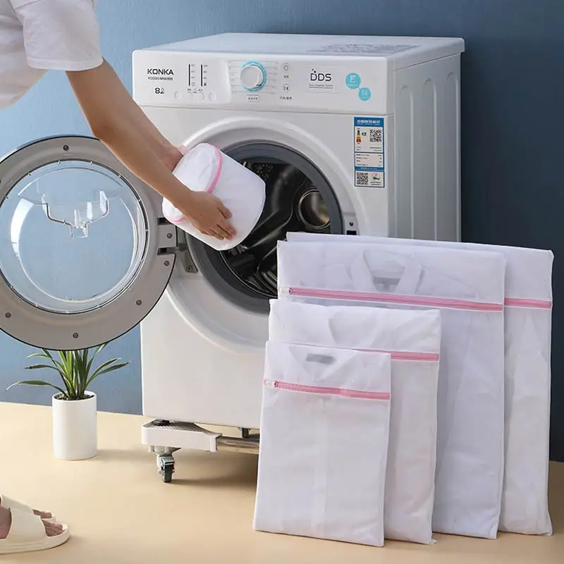 3pcs Set Polyester Laundry Bag Thick Extra Large Fine Mesh Net Bag for Underwear Washing Machine Pouch Clothes Bra Bags
3pcs Set Polyester Laundry Bag Thick Extra Large Fine Mesh Net Bag for Underwear Washing Machine Pouch Clothes Bra Bags