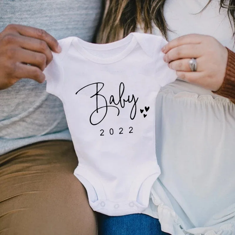 Funny Baby 2022 Newborn Baby Bodysuits Cute Summer Toddler Letter Rompers Infant Baby Boy Girls Outfits Clothes Pregnancy Reveal
Funny Baby 2022 Newborn Baby Bodysuits Cute Summer Toddler Letter Rompers Infant Baby Boy Girls Outfits Clothes Pregnancy Reveal