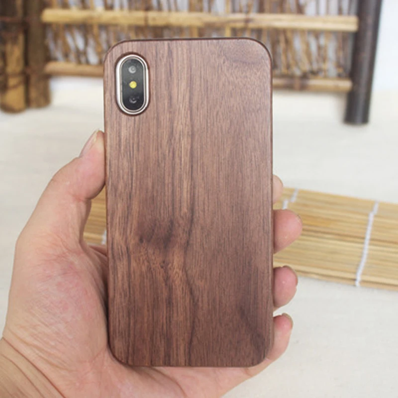 Деревянный чехол для телефона iphone 11 12 pro max плоский из ТПУ и бамбукового дерева Apple