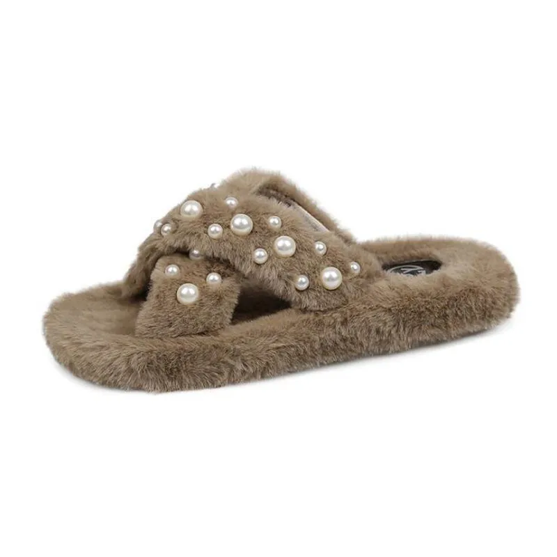 Fluffy raccoon fur slippers shoes women summer flip flops flat slippers outdoor sandals ladies shoes
Fluffy raccoon fur slippers shoes women summer flip flops flat slippers outdoor sandals ladies shoes