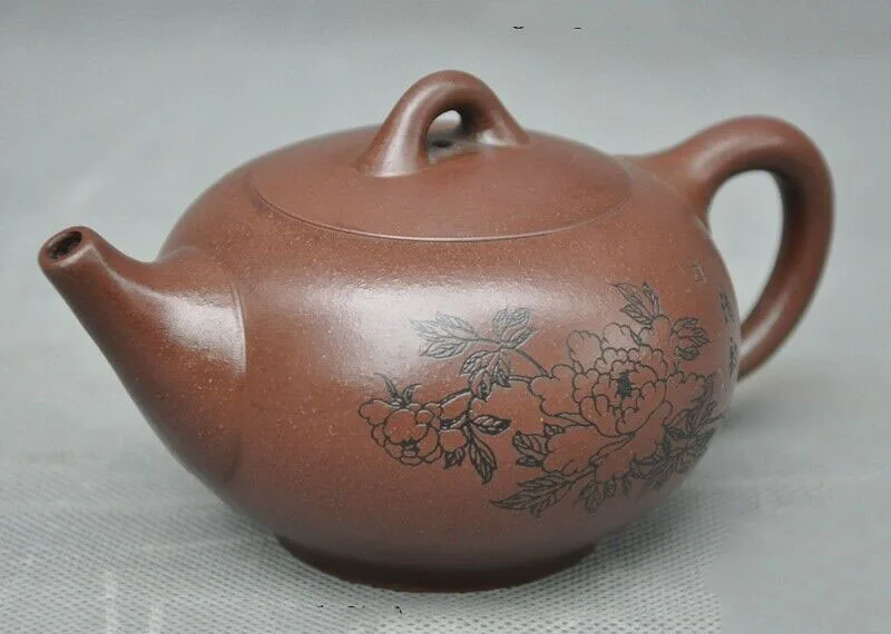 wedding decoration Old China Yixing Zisha pottery Hand-carved peony flower Teapot tea set tea maker
wedding decoration Old China Yixing Zisha pottery Hand-carved peony flower Teapot tea set tea maker