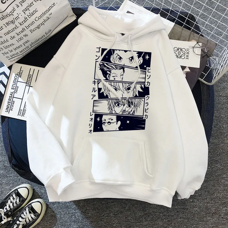 Anime Hoodie Women Kawaii Hunter X Hunter Hoodies Sweatshirt Killua Zoldyck Anime Manga Black Hoodies Bluzy Tops Clothes
Anime Hoodie Women Kawaii Hunter X Hunter Hoodies Sweatshirt Killua Zoldyck Anime Manga Black Hoodies Bluzy Tops Clothes