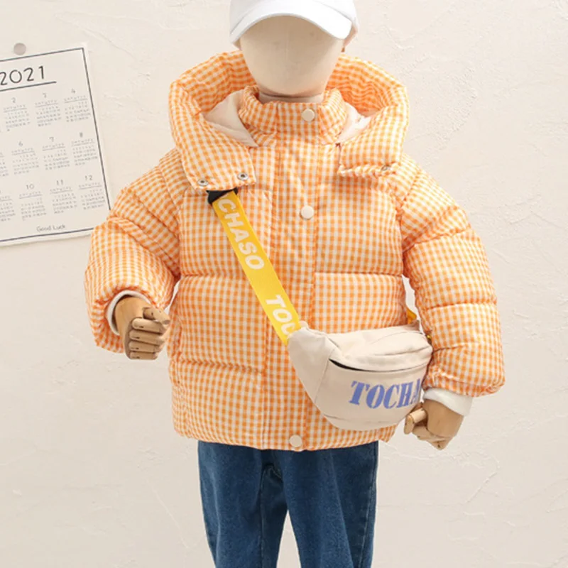 2022 New Boys Girls Cotton Coat Winter Warm Jacket Baby Girl Lattice Hoodies Kids Thicken Outerwear Children Clothing For 1-7Y
2022 New Boys Girls Cotton Coat Winter Warm Jacket Baby Girl Lattice Hoodies Kids Thicken Outerwear Children Clothing For 1-7Y