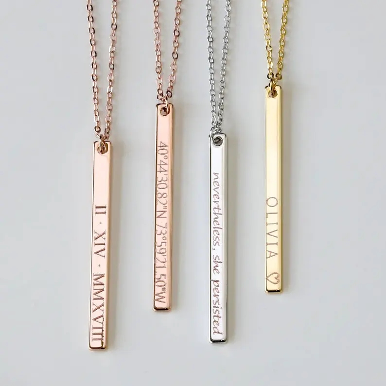 Personalized Necklaces For Women Graduation Gift Custom Necklace Engraved Necklace Name Necklace Mothers Day Personalized Gift
Personalized Necklaces For Women Graduation Gift Custom Necklace Engraved Necklace Name Necklace Mothers Day Personalized Gift