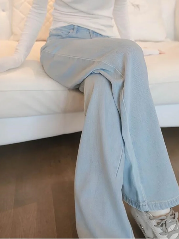 High Waist Clothes Wide Leg Denim Clothing Blue Streetwear Vintage Quality 2021 Fashion Harajuku Straight Pants
High Waist Clothes Wide Leg Denim Clothing Blue Streetwear Vintage Quality 2021 Fashion Harajuku Straight Pants