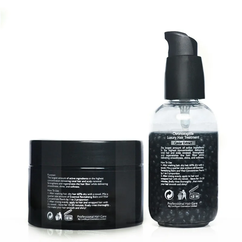 60g +120ml Caviar Extract Hair Treatment Set Luxury Hair Mask Soft Smooth Serum Scalp Renewal Repair
60g +120ml Caviar Extract Hair Treatment Set Luxury Hair Mask Soft Smooth Serum Scalp Renewal Repair