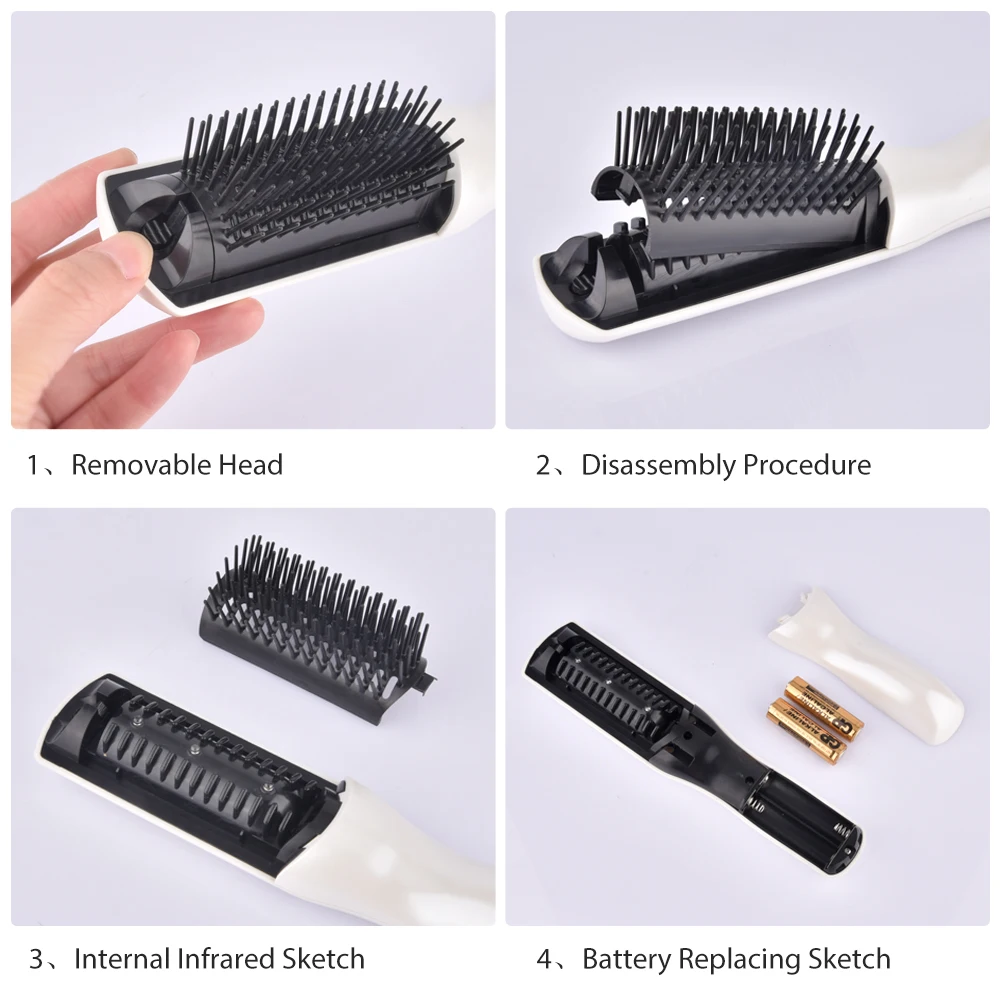 Dropshipping US Stock Infrared Laser Hair Growth Comb Hair Loss Growth Treatment Infrared Device Massager Comb Hair Growth Care
Dropshipping US Stock Infrared Laser Hair Growth Comb Hair Loss Growth Treatment Infrared Device Massager Comb Hair Growth Care