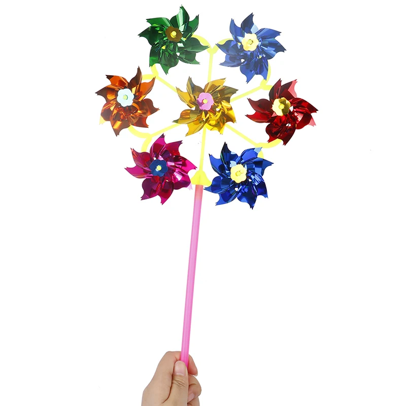 1pc 28x19.5cm Plastic Colorful DIY Sequins Windmill Wind Spinner Home Garden Yard Decoration Kids Toys
1pc 28x19.5cm Plastic Colorful DIY Sequins Windmill Wind Spinner Home Garden Yard Decoration Kids Toys