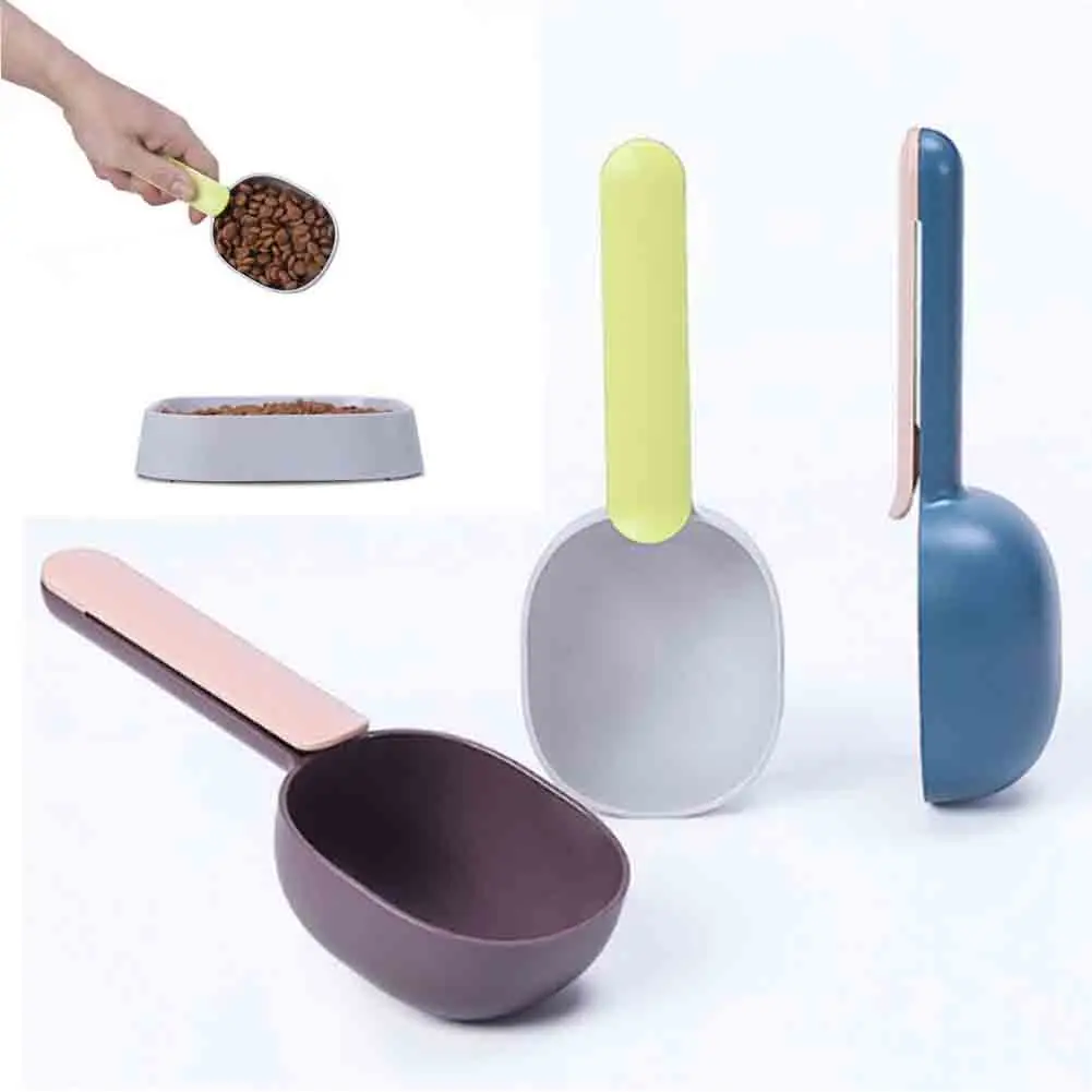 Dog Food Spoon Cat Food Shovel Color Combination Food Spoon Dog Supplies Cat Metering Food Spoon Universal Bag Sealing Clip
Dog Food Spoon Cat Food Shovel Color Combination Food Spoon Dog Supplies Cat Metering Food Spoon Universal Bag Sealing Clip