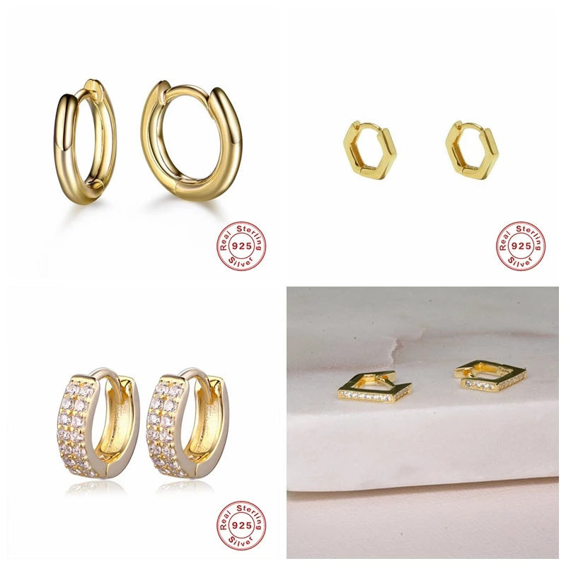 BOAKO Pendientes Plata 925 Earrings For Women Golden Round Earrings Dangle Cartilage Jewelry Ear Piercing Unusual Серьги #19
BOAKO Pendientes Plata 925 Earrings For Women Golden Round Earrings Dangle Cartilage Jewelry Ear Piercing Unusual Серьги #19