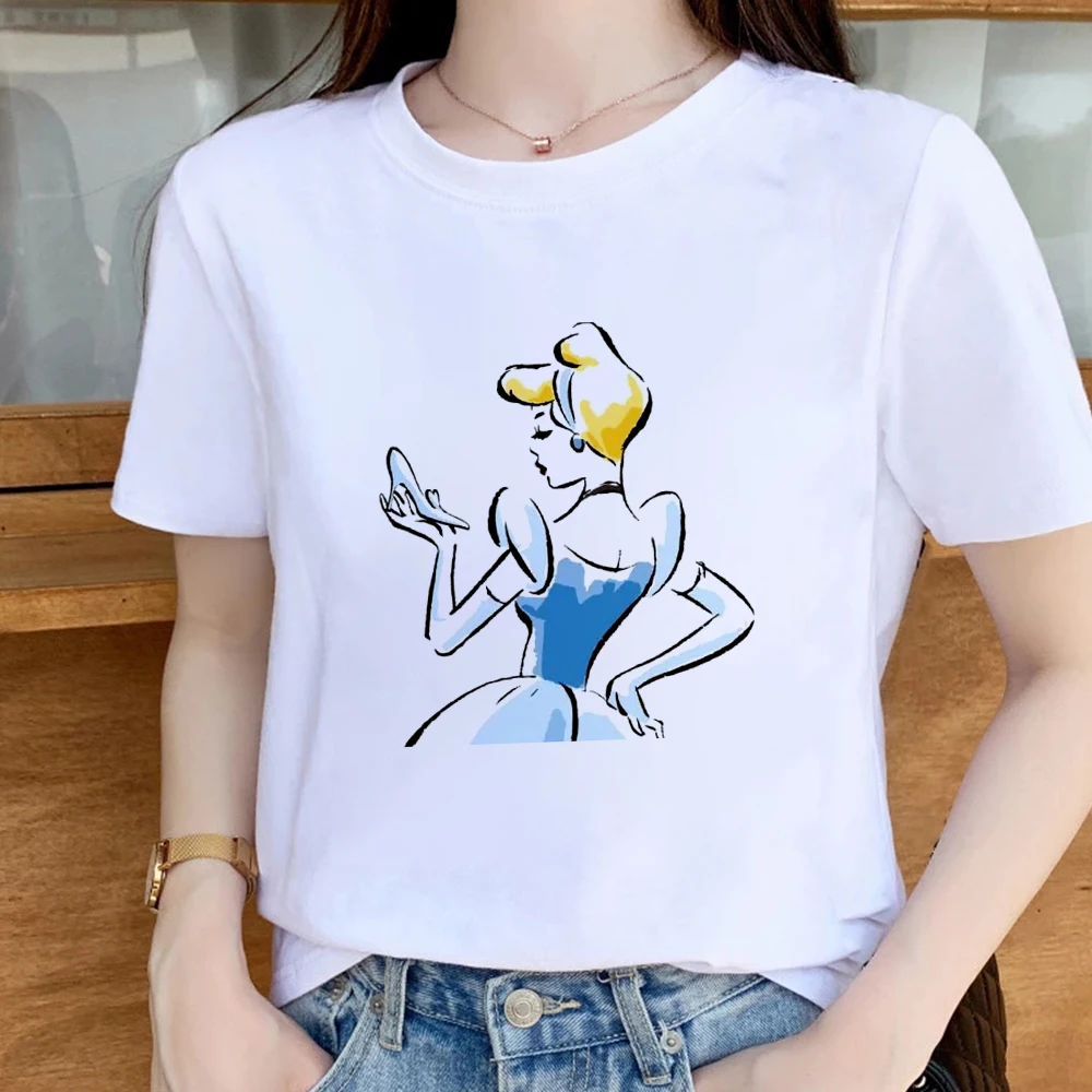 Poleron Disney Princesses Women's Trend T-Shirt Y2K Aesthetic Short Sleeve Streetwear Summer 2021 Funny Ropa Tumblr Mujer Edgy
Poleron Disney Princesses Women's Trend T-Shirt Y2K Aesthetic Short Sleeve Streetwear Summer 2021 Funny Ropa Tumblr Mujer Edgy