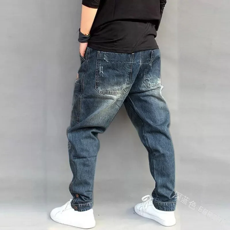 Mandylandy Men's Casual Stitching Jeans Spring and Autumn Fashion Mid-Waist Loose Camouflage Pocket Denim Cross-Pants
Mandylandy Men's Casual Stitching Jeans Spring and Autumn Fashion Mid-Waist Loose Camouflage Pocket Denim Cross-Pants