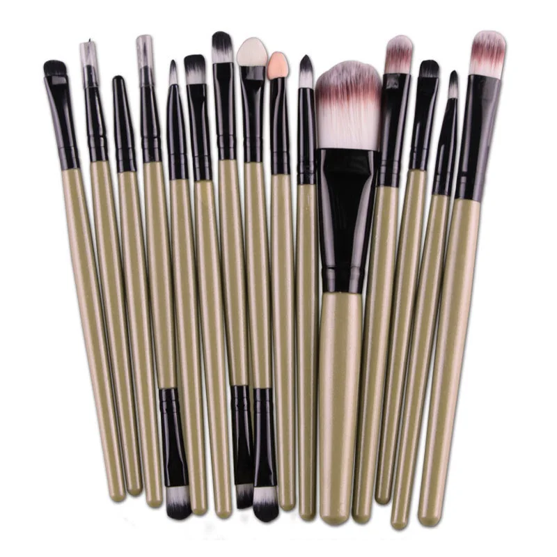 New 6/15 Pcs Cosmetic Makeup Brush Women Foundation Eyeshadow Eyeliner Lip Make Up Eye Brushes Set SCI88
New 6/15 Pcs Cosmetic Makeup Brush Women Foundation Eyeshadow Eyeliner Lip Make Up Eye Brushes Set SCI88