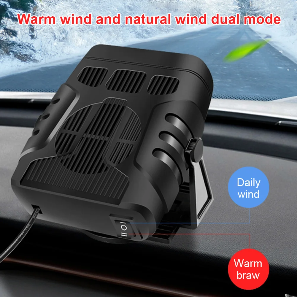 Portable 12V/24V 120W High Power Car Heater Dryer Fan Heating Defroster Demister Car Truck RV Accessories With Car Lighter
Portable 12V/24V 120W High Power Car Heater Dryer Fan Heating Defroster Demister Car Truck RV Accessories With Car Lighter