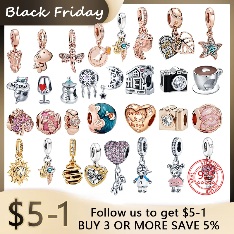 Luxurious 925 Sterling Silver Milk Bottle Red Wine Cup Coffee Bead Charm Pendant Fit Pandora Bracelet for Women DIY Jewelry Gift
Luxurious 925 Sterling Silver Milk Bottle Red Wine Cup Coffee Bead Charm Pendant Fit Pandora Bracelet for Women DIY Jewelry Gift
