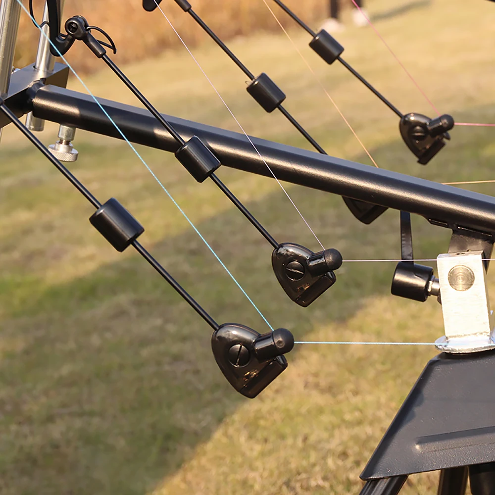 New Fishing Rod Alarm Bite Alarm Hanger Swinger 4 Colors LED Illuminated Indicator Carp Fishing Tackle In Zipper Case A500
New Fishing Rod Alarm Bite Alarm Hanger Swinger 4 Colors LED Illuminated Indicator Carp Fishing Tackle In Zipper Case A500