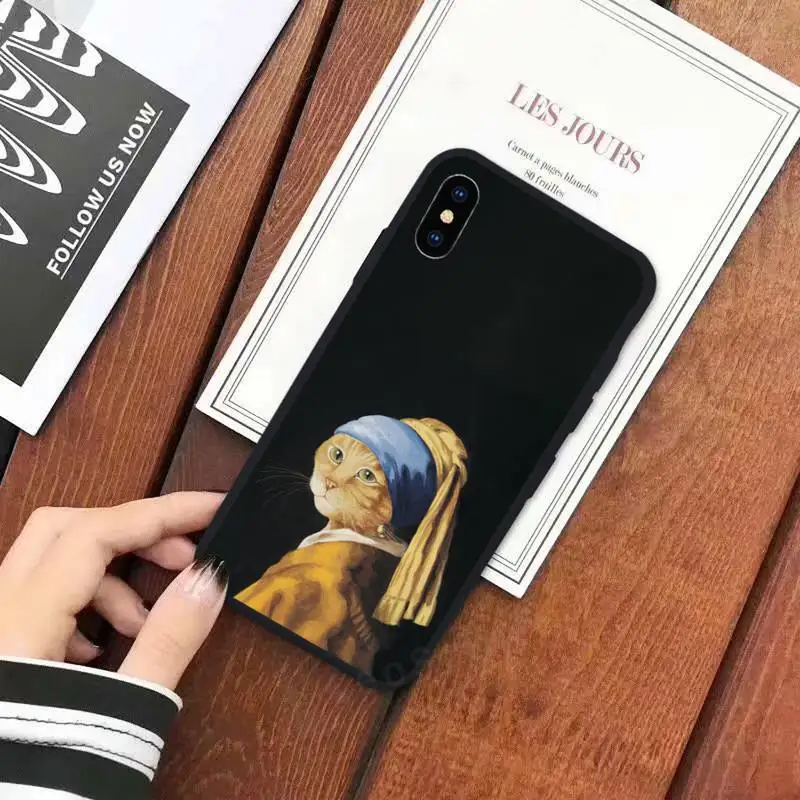 Cat retro Art Aesthetics luxury design Phone Case shell for iPhone 11 12 mini pro XS MAX 8 7 6 6S Plus X 5S SE 2020 XR
Cat retro Art Aesthetics luxury design Phone Case shell for iPhone 11 12 mini pro XS MAX 8 7 6 6S Plus X 5S SE 2020 XR