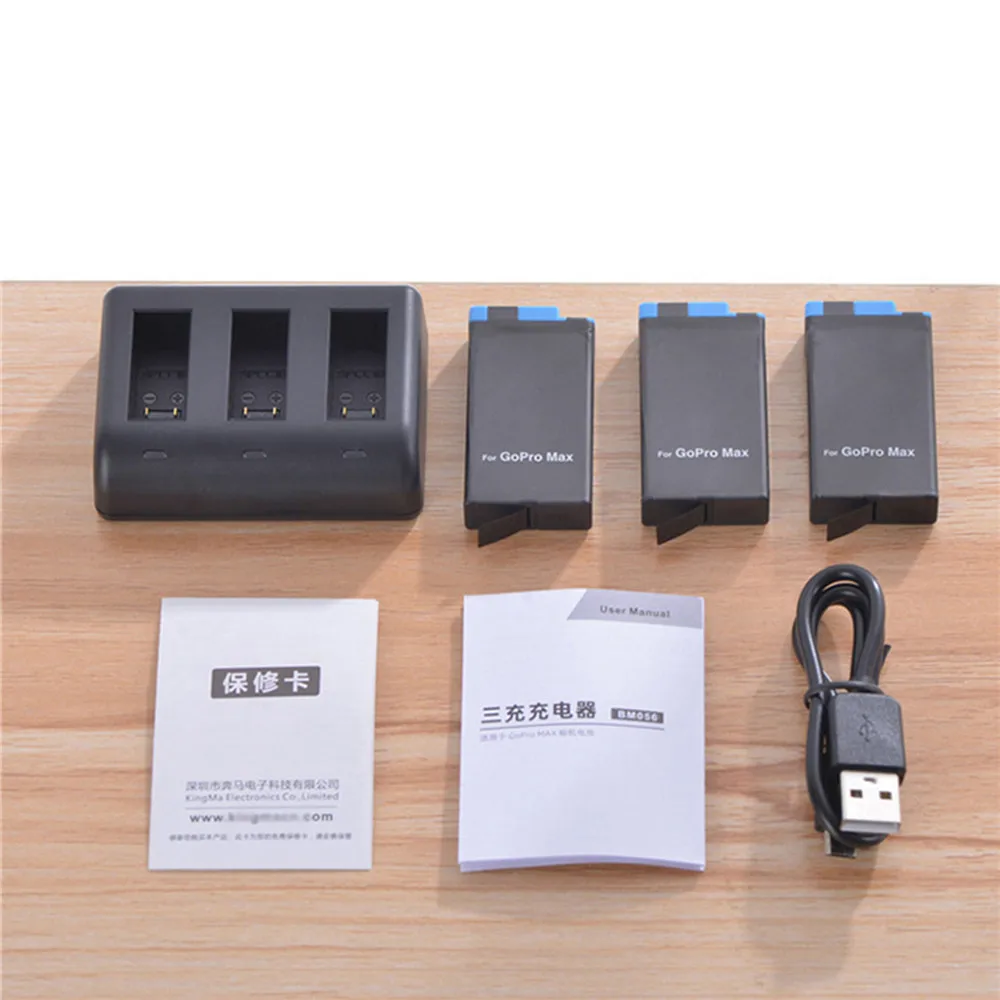 Full Decode Battery & 3 Channels Charger Charging Hub for GoPro MAX Sport Camera Lithium Batteries Charger Station Accessories
Full Decode Battery & 3 Channels Charger Charging Hub for GoPro MAX Sport Camera Lithium Batteries Charger Station Accessories