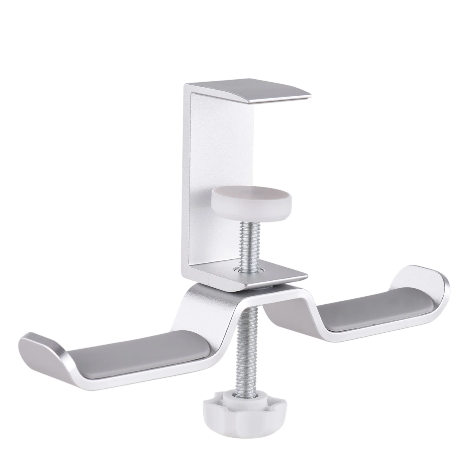 360° Rotatable Universal Headset Hanger Headphone Hook with Dual Holders Desk Mount Clamp Aluminum Alloy for Home Studio Office
360° Rotatable Universal Headset Hanger Headphone Hook with Dual Holders Desk Mount Clamp Aluminum Alloy for Home Studio Office