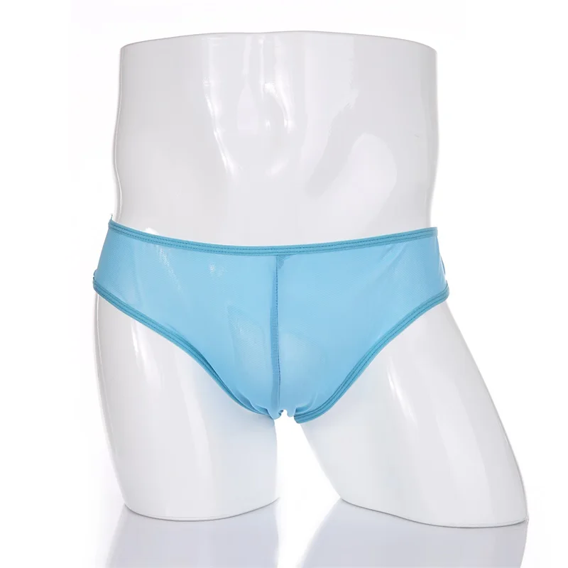 Man Solid Breathable Low Rise Underpants Sexy Underwear Men Briefs Shorts Transparent Mesh Male Panties
Man Solid Breathable Low Rise Underpants Sexy Underwear Men Briefs Shorts Transparent Mesh Male Panties