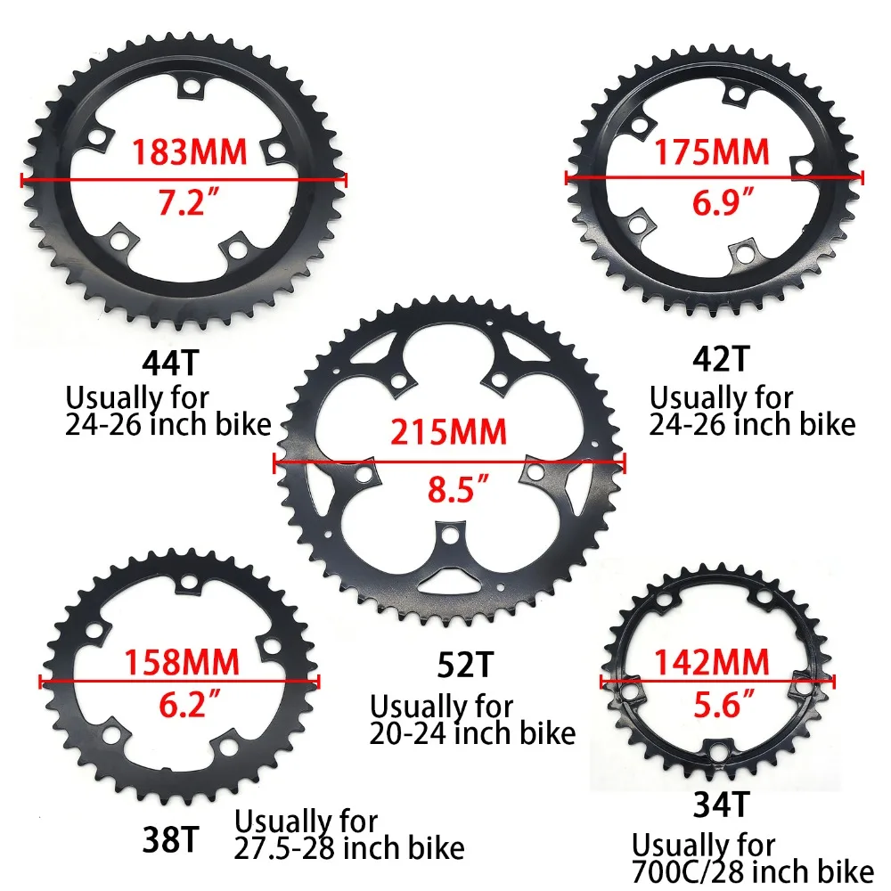 Okfeet TSDZ2 Tongsheng Mid Drive Motor 52T 48T 38T 36T 34T Chainwheel Chain Ring Set for Electric Bike Bicycle Kit
Okfeet TSDZ2 Tongsheng Mid Drive Motor 52T 48T 38T 36T 34T Chainwheel Chain Ring Set for Electric Bike Bicycle Kit