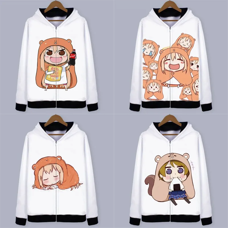 1 pcs Anime Cartoon Himouto! Umaru-chan Autumn Winter Hooded Coat Unisex Hoodie Zipper Sweater Thick Costume Women Men Gift
1 pcs Anime Cartoon Himouto! Umaru-chan Autumn Winter Hooded Coat Unisex Hoodie Zipper Sweater Thick Costume Women Men Gift