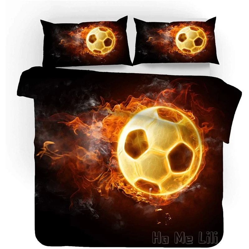 Soccer By Ho Me Lili Duvet Cover Set Yellow Flame Football Bedding Boy And Girls Favorite
Soccer By Ho Me Lili Duvet Cover Set Yellow Flame Football Bedding Boy And Girls Favorite
