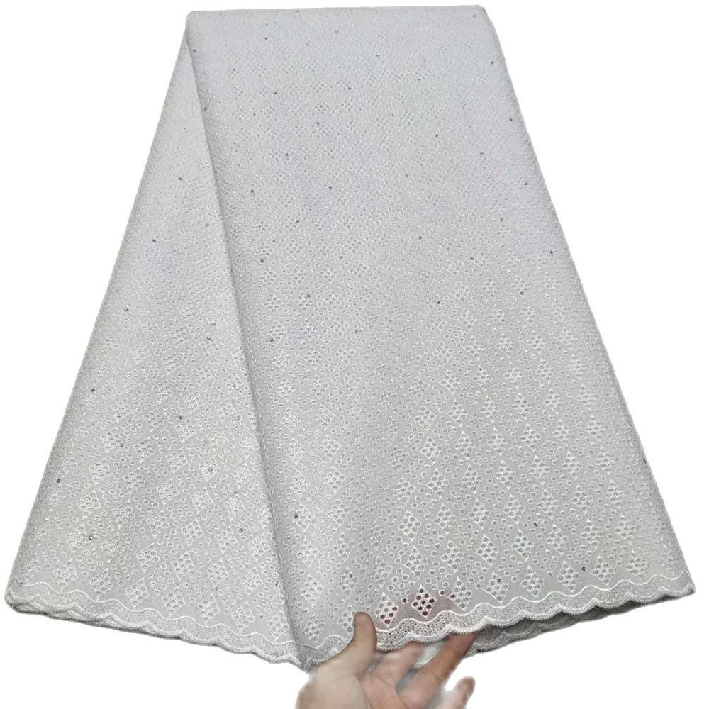 Nice New Design Dry Lace Fabric With Stones Women Wedding Party Dress Cotton Lace Fabrics High Quality Swiss Lace
Nice New Design Dry Lace Fabric With Stones Women Wedding Party Dress Cotton Lace Fabrics High Quality Swiss Lace