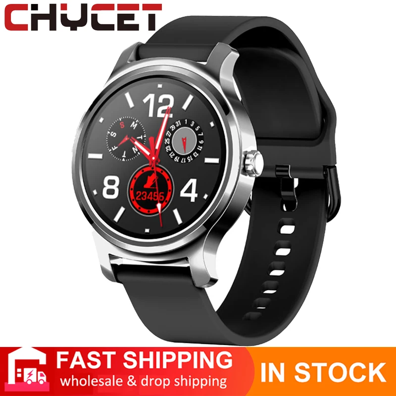 CHYCET 2021 New Smart Watch Men Heart Rate Sleep Monitor Full Touch Screen Sports Fitness Watch Women Smartwatch For Android IOS
CHYCET 2021 New Smart Watch Men Heart Rate Sleep Monitor Full Touch Screen Sports Fitness Watch Women Smartwatch For Android IOS