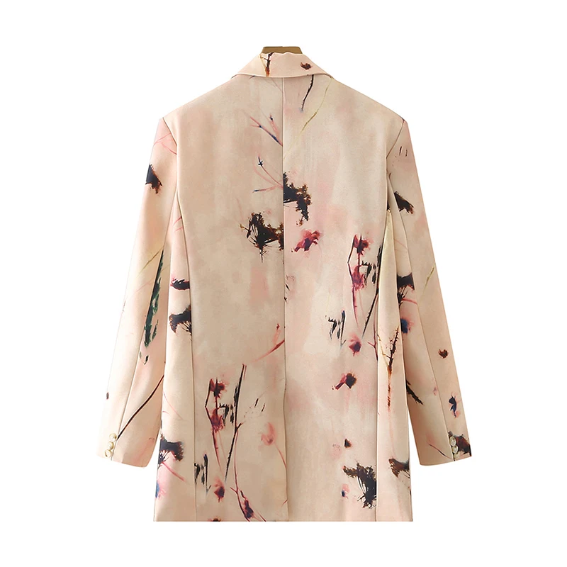 KBAT Women 2021 Fashion Autumn Single Button Printed Blazer Coat Vintage Long Sleeve Pockets Female Outerwear Chic Coat
KBAT Women 2021 Fashion Autumn Single Button Printed Blazer Coat Vintage Long Sleeve Pockets Female Outerwear Chic Coat