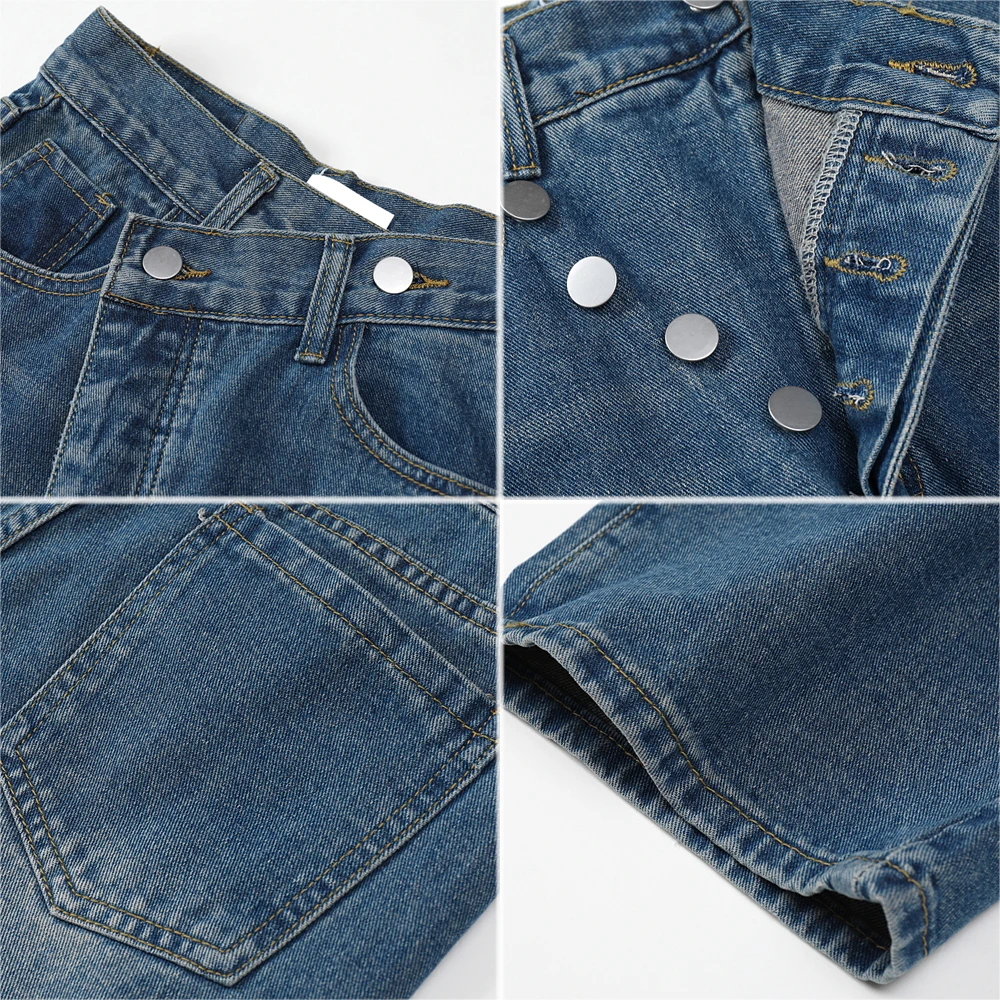 Women's Jeans 2021 Spring Casual Streetwear Sense Of Design High Waist Trouser Vintage Baggy Versatile Femme Straight Pants
Women's Jeans 2021 Spring Casual Streetwear Sense Of Design High Waist Trouser Vintage Baggy Versatile Femme Straight Pants