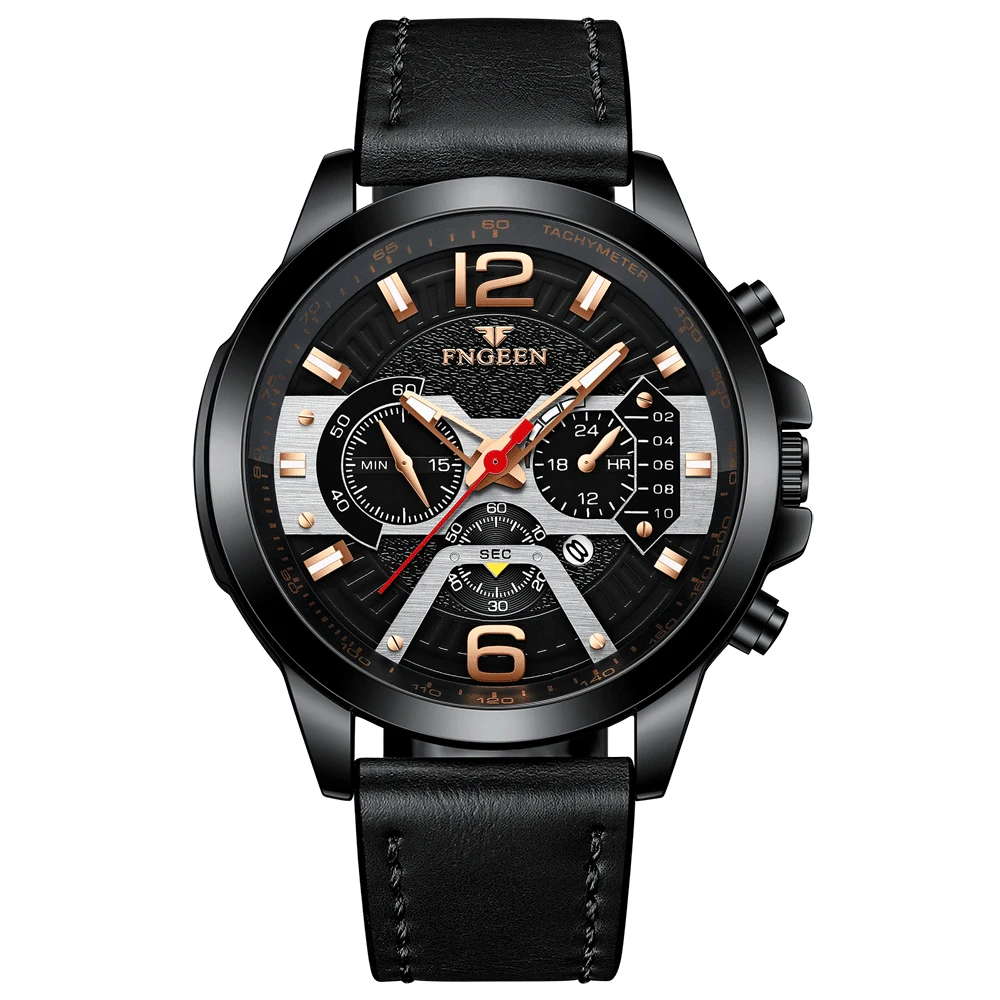 Men's Watches 2021 New Fashion Casual Leather Belt Waterproof Luminous Top Brand Luxury Quartz Wristwatch For Men Orologio Uomo
Men's Watches 2021 New Fashion Casual Leather Belt Waterproof Luminous Top Brand Luxury Quartz Wristwatch For Men Orologio Uomo