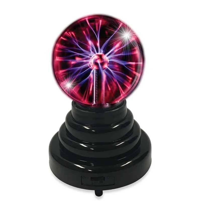 3-inch USB Lightning Electrostatic Ion Magical Crystal Ball Lamp Bedroom Decoration Magic Lightning Ball Light
3-inch USB Lightning Electrostatic Ion Magical Crystal Ball Lamp Bedroom Decoration Magic Lightning Ball Light