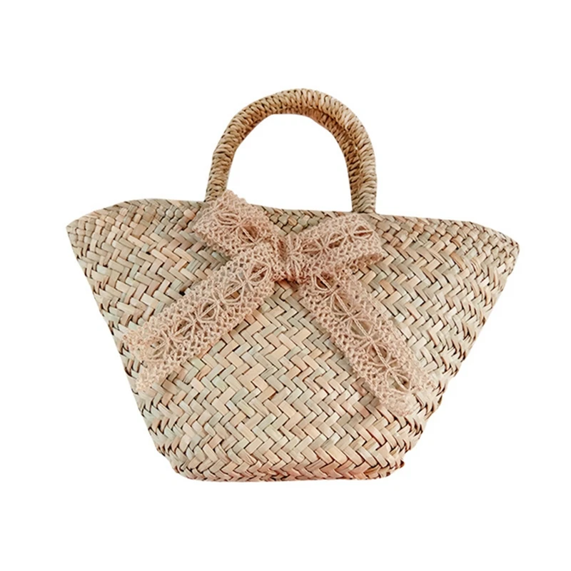 Hand Made Bow Basket Straw Bags For Women Woven Natural Rattan Bag Ladies Bohemian Beach Handbag
Hand Made Bow Basket Straw Bags For Women Woven Natural Rattan Bag Ladies Bohemian Beach Handbag