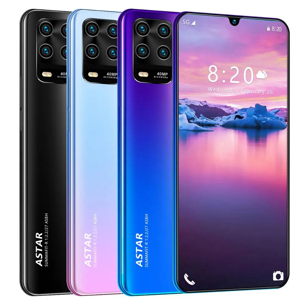 2021 Smart Phone Global Version ME10 Smartphones 8GB 512GB 6800mAh Battery 4G 5G Network Mobile Phones Android 10
2021 Smart Phone Global Version ME10 Smartphones 8GB 512GB 6800mAh Battery 4G 5G Network Mobile Phones Android 10