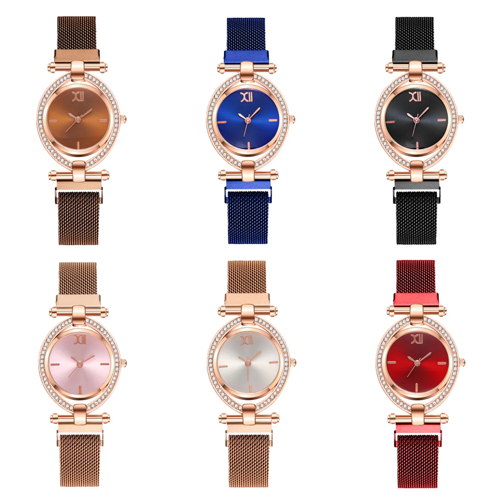 Luxury Quartz Watch Crystal Oval Dial Watch for Women Stainless Steel Strap 2021 Casual Bracelet Wristwatch Reloj Drop Ship 
Luxury Quartz Watch Crystal Oval Dial Watch for Women Stainless Steel Strap 2021 Casual Bracelet Wristwatch Reloj Drop Ship