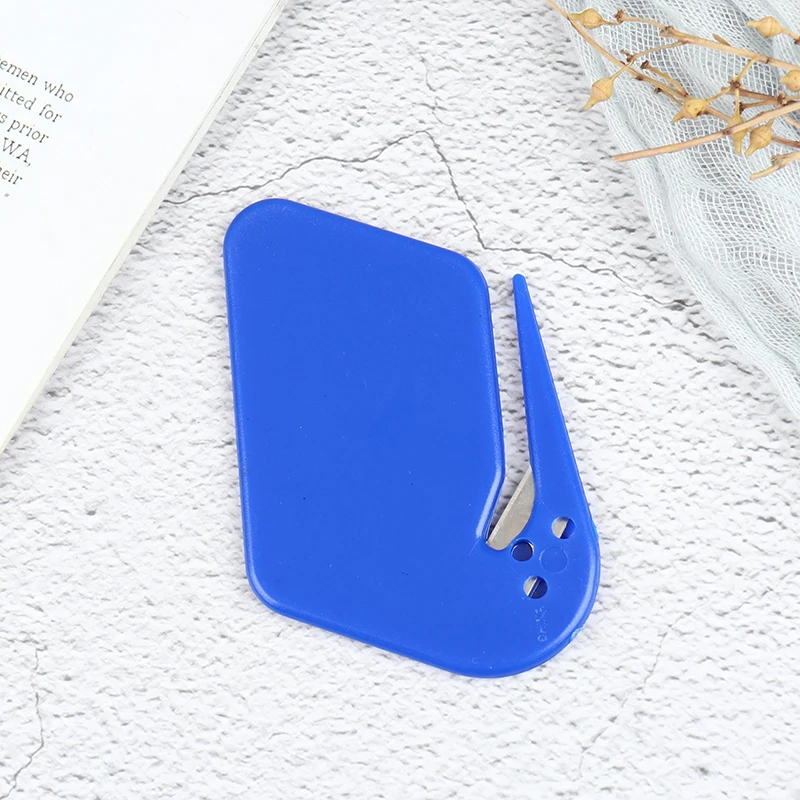 2PCS Plastic Mini Letter Knife Mail Envelope Opener Safety Paper Guarded Cutter 
2PCS Plastic Mini Letter Knife Mail Envelope Opener Safety Paper Guarded Cutter