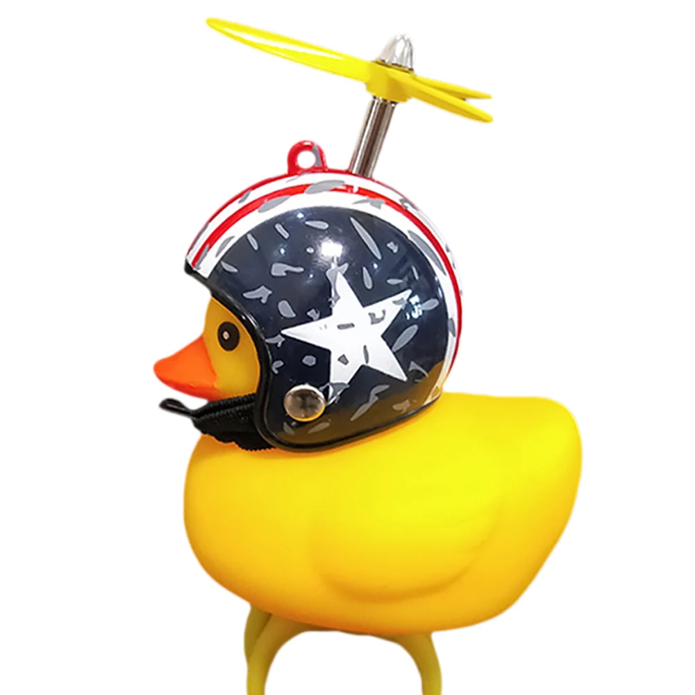 Stretchable Duck Bicycle Horn Rubber Duck With Helmet Duckling Mountain Bike Bell With Warning Light For Electric Scooters
Stretchable Duck Bicycle Horn Rubber Duck With Helmet Duckling Mountain Bike Bell With Warning Light For Electric Scooters