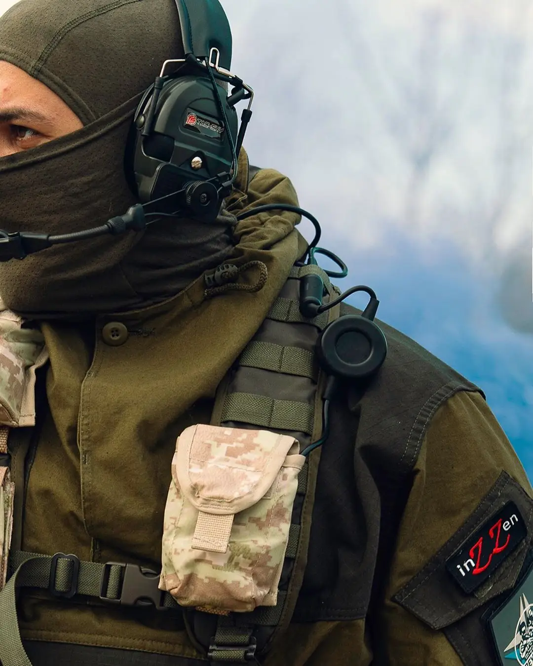 TAC-SKY TCI PTT тактический гарнитура уоки-токи адаптер подходит для военный фонарь
