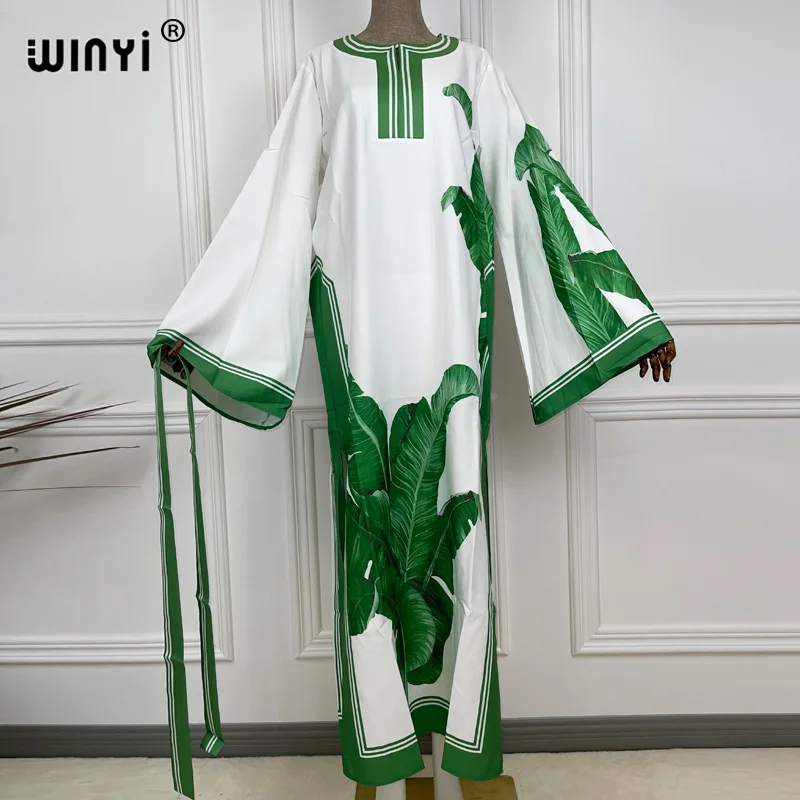 WINYI 2021 Plus size Floor Length Silk Dress Women Knit Elastic Bohemian Print Elegant Leaves Over Size Loose New Autumn Fashion
WINYI 2021 Plus size Floor Length Silk Dress Women Knit Elastic Bohemian Print Elegant Leaves Over Size Loose New Autumn Fashion