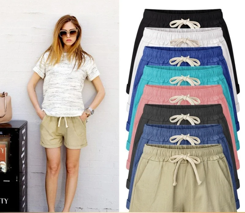 Shorts Women Summer Thin Section Wide-leg Pants Plus Size Fat Mm Loose Three-point Pants Stretch Waist Stretch Casual Pants
Shorts Women Summer Thin Section Wide-leg Pants Plus Size Fat Mm Loose Three-point Pants Stretch Waist Stretch Casual Pants