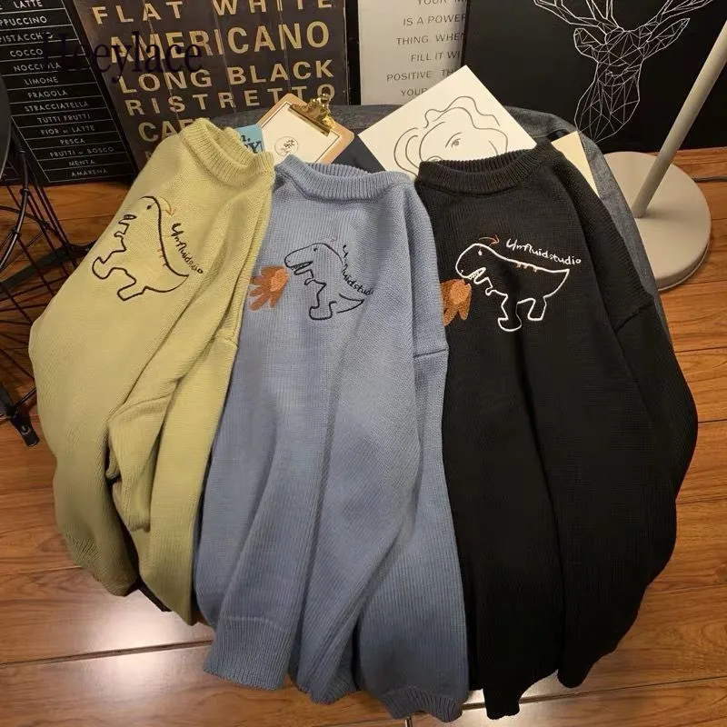 Pullovers Women Cartoon Sweater Winter Knitted Ulzzang Sweet Kawaii Oversize Chic Hot Sale Loose Jumper Student Womens Daily New
Pullovers Women Cartoon Sweater Winter Knitted Ulzzang Sweet Kawaii Oversize Chic Hot Sale Loose Jumper Student Womens Daily New