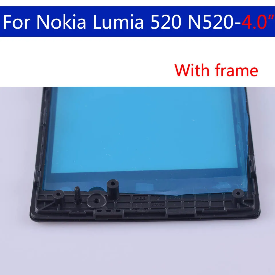 10 штук в партии чехол с подставкой и отделениями для карт Nokia Lumia 520 N520 сенсорный