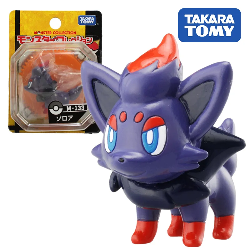 TAKARA TOMY Toy For Children POKEMON MC Monster Collectible Action Figure Pocket Monsters Zorua Dolls
TAKARA TOMY Toy For Children POKEMON MC Monster Collectible Action Figure Pocket Monsters Zorua Dolls