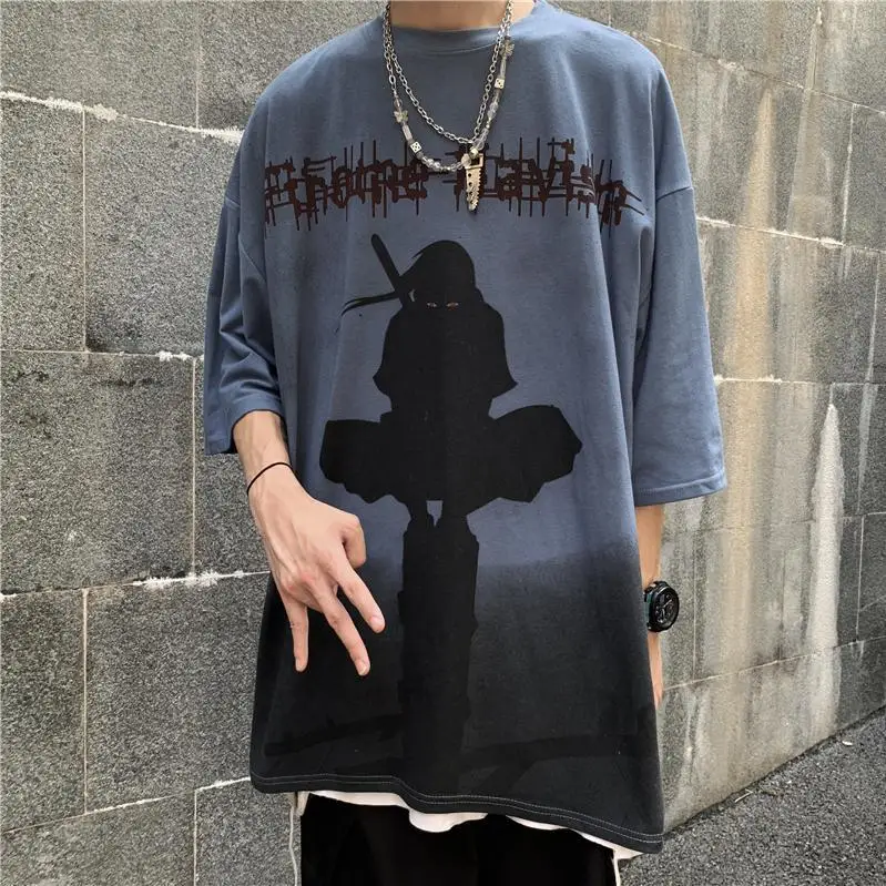 Fashion Hip Hop T-shirt Men Summer Cartoon Ninja Print Tops Tees Short Sleeve Casual Cotton Male Oversized Tshirt Streetwear
Fashion Hip Hop T-shirt Men Summer Cartoon Ninja Print Tops Tees Short Sleeve Casual Cotton Male Oversized Tshirt Streetwear