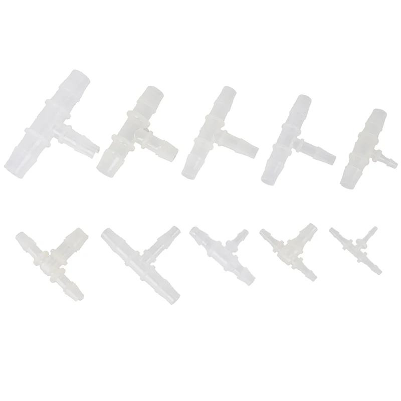 1Pcs Hot Sprinkler Irrigation Plastic Barb Hose Fitting Tee 3mm-14mm 3 Way Hose Tube T-Shape Barb Plastic Fittings
1Pcs Hot Sprinkler Irrigation Plastic Barb Hose Fitting Tee 3mm-14mm 3 Way Hose Tube T-Shape Barb Plastic Fittings