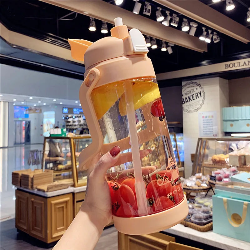Large Capacity Water Bottles Plastic Portable Classic Water Bottles Creative Sport Botella Deportiva Water Bottles BG50WB
Large Capacity Water Bottles Plastic Portable Classic Water Bottles Creative Sport Botella Deportiva Water Bottles BG50WB