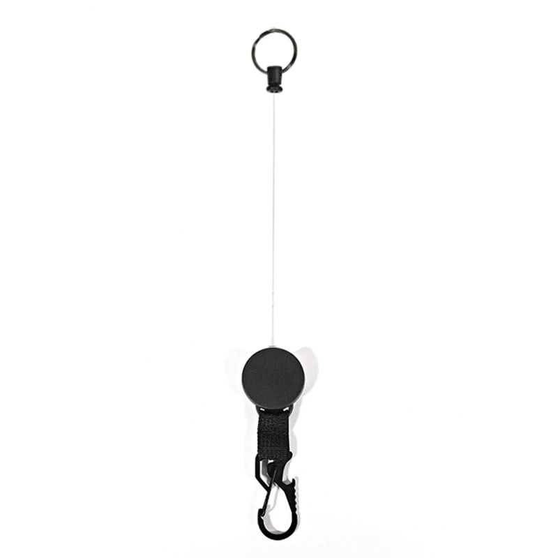 60cm Badge Reel Retractable Recoil Anti Lost Ski Pass ID Card Holder Key Ring Steel Cord Black Wire Rope Keychain
60cm Badge Reel Retractable Recoil Anti Lost Ski Pass ID Card Holder Key Ring Steel Cord Black Wire Rope Keychain